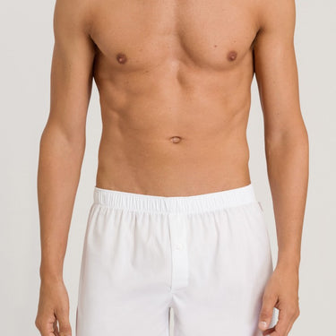 Hanro Fancy Woven boxers herre-shorts light blue Blå 1
