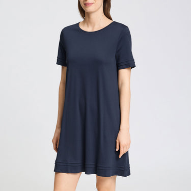 Pilar natkjole kort ærme 95 cm