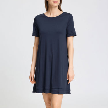 Pilar natkjole kort ærme 95 cm