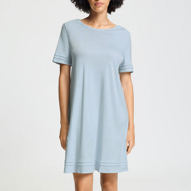 Pilar natkjole kort ærme 95 cm