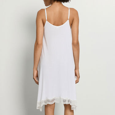 Cira spaghetti natkjole uden ærme 95 cm