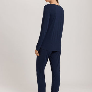 Natural Elegance pyjamassæt lange ærmer