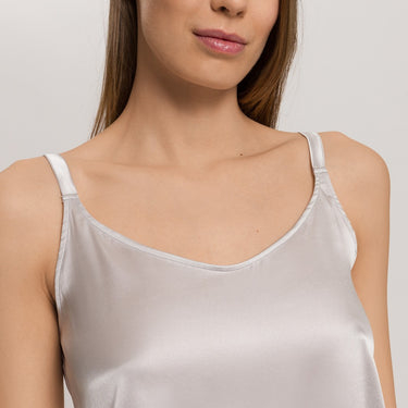 Grand Central vævet silke spaghetti top