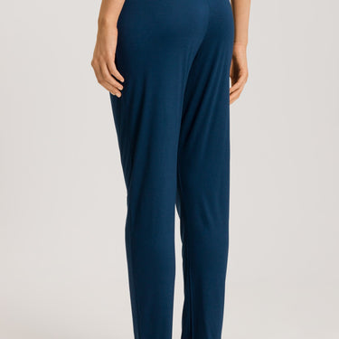 Hanro Grand Central pyjamasbukser lange mystic blue Blå 3