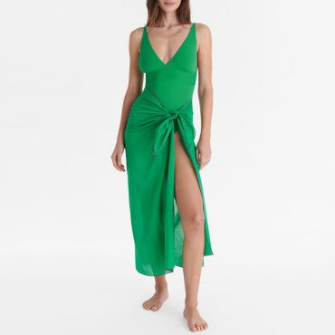 ERES Colorama Coton CABINE strandtøj sarong fou Grøn 1