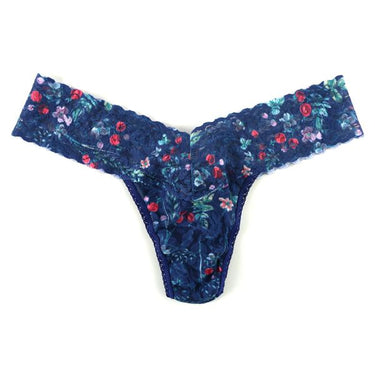 Signature Lace Low Rise thong berries