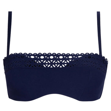 Lise Charmel AJOURAGE COUTURE bikinitop vatteret stropløs marina Blå 3