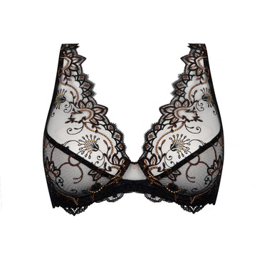 Lise Charmel Fauve Amour bh trekant ambre panth sort brun 2