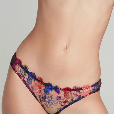 Agent Provocateur Zuri klassisk rio trusse blue/pink/bla Multi 1