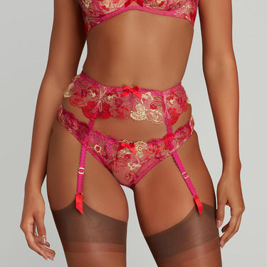Agent Provocateur Zuri strømpeholder fuchsia/red/gold fuch/red/gold Multi 1