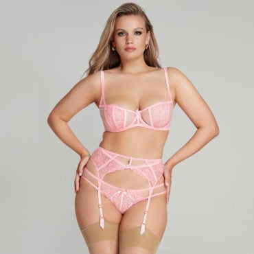 Agent Provocateur Rozlyn strømpeholder baby pink baby pink Lyserød 3