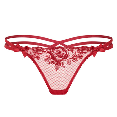 Rosia string trusse Burgundy