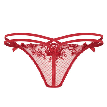Rosia string trusse Burgundy