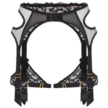 Lana strømpeholder Black/Pink