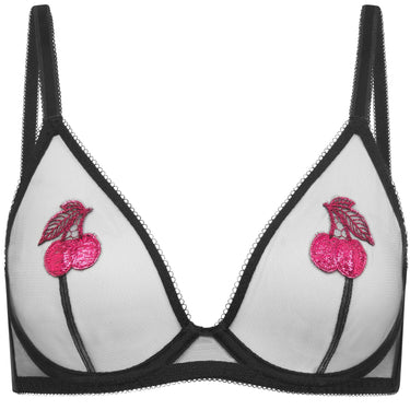 Perri bh Black/Fuchsia