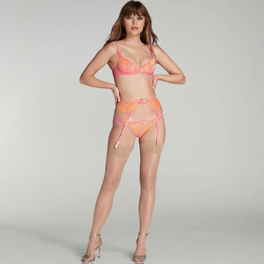Agent Provocateur Yara strømpeholder pink pink/orange Lyserød 3