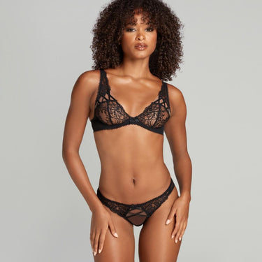 Agent Provocateur Cordellia bh dybt V black Sort 2