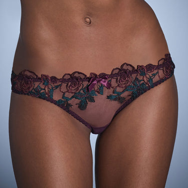 Callypso klassisk trusse plum/green