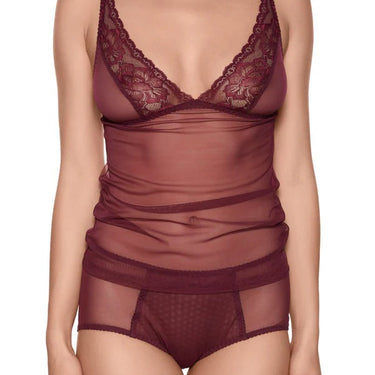 Viola Sky Miss Bloomy camisole bordeaux Rød 2