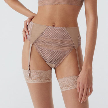 ELSE Lingerie Bella strømpeholder vintage rose Lyserød 2