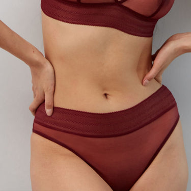 ELSE Lingerie Bare string bloodstone Rød 1