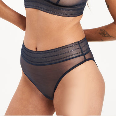 ELSE Lingerie Bare klassisk rio trusse midnight BlĂĄ 2
