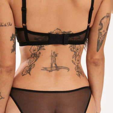 ELSE Lingerie Bare Minimal bh med bøjle black Sort 3