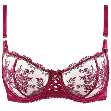 Aubade Tresor Infini bh halv skål balconet night purple Lilla 1