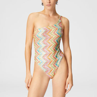 Missoni badedragt one shoulder