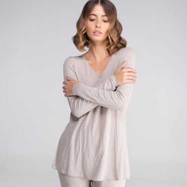 Modal cashmere top