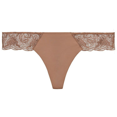 La Perla Beatrice string nutmeg Brun 1