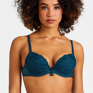Aubade Lovessence vatteret bh push-up imperial green Grøn 1