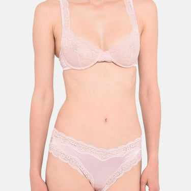 Stella McCartney Clara Whispering bh silke pale rose Lyserød 3