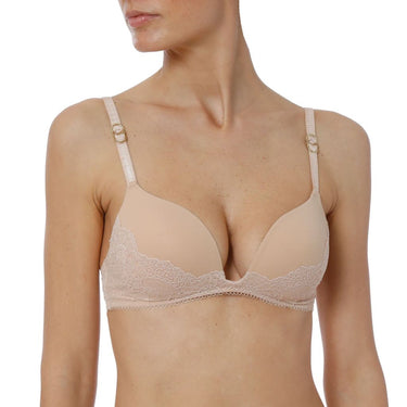 Stella McCartney Stella Smooth & Lace bh vatteret uden bøjle nude Beige 1