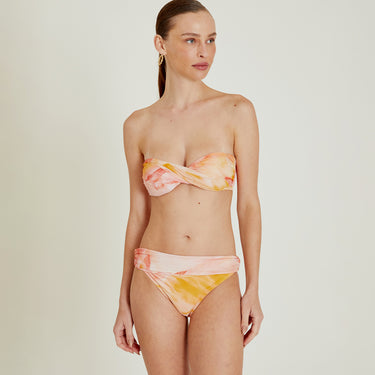 Niemeyer twisted bikinitop stropløs udt.vattering