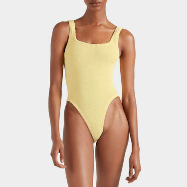 Square neck badedragt