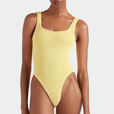 Square neck badedragt