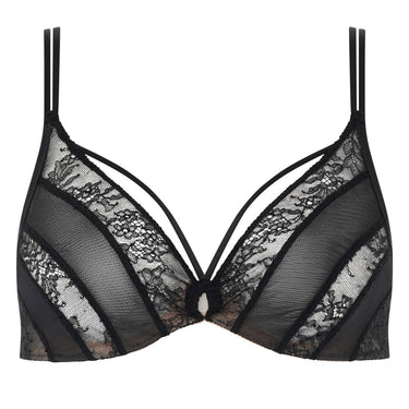 Chantal Thomass Mystery bh dybt V black Sort 1