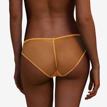 Chantal Thomass Encens Moi Dentelle et Resille klassisk rio trusse ginger Rød 3