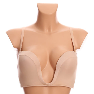 Wonderbra Ultimate plunge bh ekstra dyb skin Beige 1