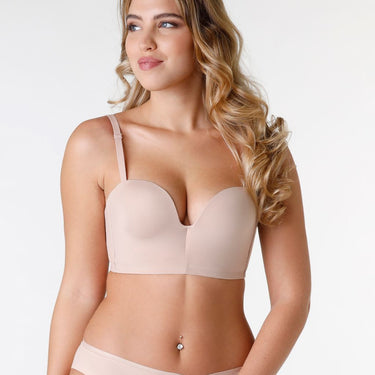 Wonderbra Ultimate Backless NY bh dyb ryg skin Beige 1