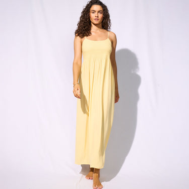 Suntouched Solids strandtøj lang kjole